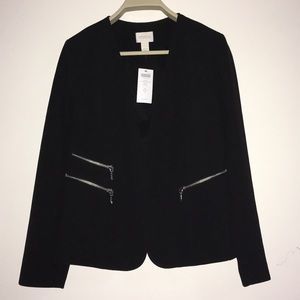 Chicos Women’s Suit Blazer | Black | Size 0 | NWT